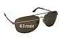 Sunglass Fix Replacement Lenses for Hugo Boss 0004/V/S - 61mm Wide 