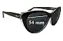 Sunglass Fix Ersatzgläser für Le Specs Lethal Clutch - 54mm Wide 