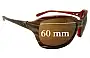 Sunglass Fix Replacement Lenses for Oakley Taken - 60mm Wide 