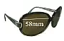 Sunglass Fix Replacement Lenses for Paul & Joe Paul & Joe - 58mm Wide 