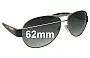 Sunglass Fix Ersatzgläser für Prada SPS51L & PS51LS - 62mm Wide 