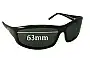 Sunglass Fix Ersatzgläser für R.M. Williams PA701 - 63mm Wide 