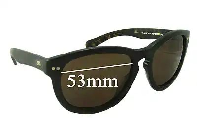 Ralph Lauren RA 8028 Replacement Lenses 53mm wide 