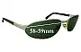 Sunglass Fix Replacement Lenses for Ray-Ban RB3107 - 59mm Wide 