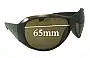 Sunglass Fix Replacement Lenses for Ray-Ban RB4104 - 65mm Wide 