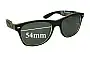 Sunglass Fix Replacement Lenses for Ray-Ban RB2200 - 54mm Wide 