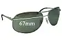 Sunglass Fix Replacement Lenses for Ray-Ban RB3387 - 67mm Wide 