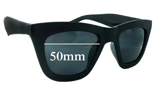 Sunglass Fix Replacement Lenses for Unbranded Unknown - 50mm Wide 