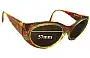 Sunglass Fix Ersatzgläser für Christian Lacroix Lacroix 7390 - 57mm Wide 