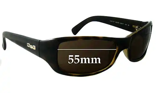 Sunglass Fix Replacement Lenses for Dolce & Gabbana DG8027 - 55mm Wide Sunglass Fix Replacement Lenses for Dolce & Gabbana DG8027 - 55mm Wide
