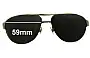 Sunglass Fix Replacement Lenses for Momo Design Eagle - 59mm Wide 