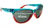 Sunglass Fix Replacement Lenses for Oakley Fringe - 60mm Wide 