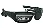 Sunglass Fix Replacement Lenses for Oakley Split Thump - 62mm Wide 