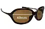 Sunglass Fix Lentes de Repuesto para Oakley Warm Up OO9176 - 62mm Wide 