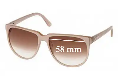 Oroton  Reminisce Replacement Lenses 58mm wide 