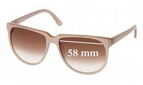Sunglass Fix Replacement Lenses for Oroton Reminisce - 58mm Wide Sunglass Fix Replacement Lenses for Oroton Reminisce - 58mm Wide