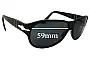 Sunglass Fix Lentes de Repuesto para Persol 2805-S - 59mm Wide 