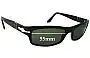 Sunglass Fix Replacement Lenses for Persol 2831-S - 55mm Wide 