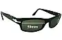 Sunglass Fix Lentes de Repuesto para Persol 2831-S - 58mm Wide 