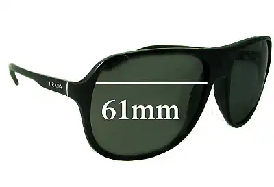Prada SPR15M Replacement Lenses 61mm wide 