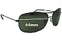 Sunglass Fix Ersatzgläser für Ray-Ban RB3322 - 64mm Wide 