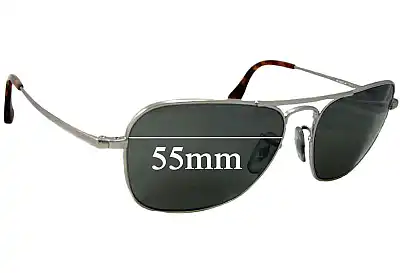 Ray-Ban RB8034-K Replacement Lenses 55mm wide 