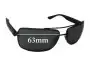 Sunglass Fix Verres de Remplacement pour Bvlgari 5016 - 63mm Wide 