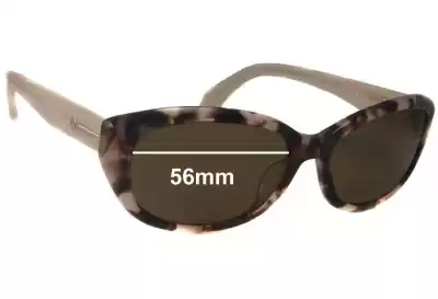 Calvin Klein CK4152S Lentes de Repuesto 56mm wide 