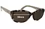 Sunglass Fix Ersatzgläser für Calvin Klein CK4152S - 56mm Wide 
