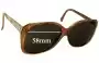 Sunglass Fix Replacement Lenses for Christian Dior 2450 - 58mm Wide 