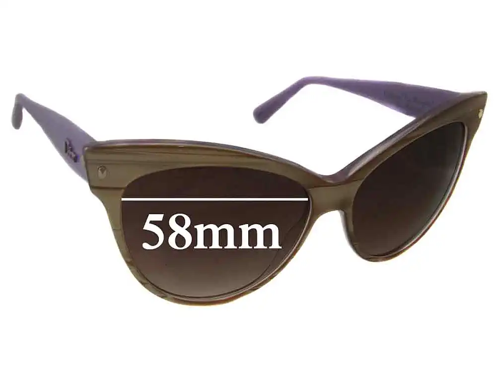 Christian Dior Les Marquises 58mm Replacement Lenses display picture 3