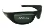 Sunglass Fix Lentes de Repuesto para Dirty Dog Gusto - 65mm Wide 