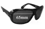 Sunglass Fix Replacement Lenses for Dita Selector - 65mm Wide 