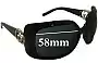 Sunglass Fix Replacement Lenses for Gucci GG3034/S - 58mm Wide 
