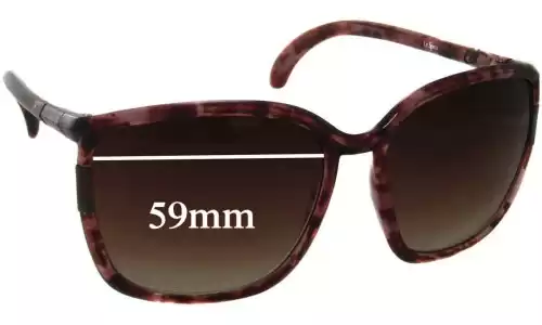Sunglass Fix Replacement Lenses for Le Specs Distant Lovers - 59mm Wide 