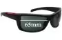 Sunglass Fix Ersatzgläser für Prada SPS02H & PS02HS - 65mm Wide 