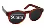 Sunglass Fix Replacement Lenses for Pagani Round - 50mm Wide 