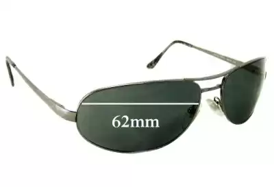 Persol 2283-S Lentes de Repuesto 62mm wide 