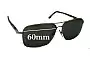 Sunglass Fix Lentes de Repuesto para Persol 2394-S - 60mm Wide 