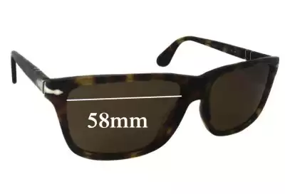 Persol 3026-S Lentes de Repuesto 58mm wide 