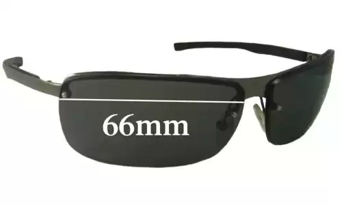 Sunglass Fix Lentes de Repuesto para Police S2869 - 66mm Wide 