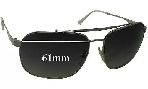 Sunglass Fix Replacement Lenses for Police S8401N - 61mm Wide Sunglass Fix Replacement Lenses for Police S8401N - 61mm Wide