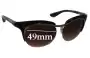 Sunglass Fix Replacement Lenses for Prada SPR68O - 49mm Wide 