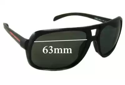 Prada SPS06L Ersatzgläser 63mm wide 