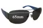 Sunglass Fix Replacement Lenses for Ralph Lauren RA 3063 - 65mm Wide 