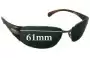 Sunglass Fix Replacement Lenses for Ray-Ban RB3275 - 61mm Wide 
