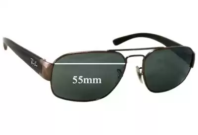 Ray-Ban RB3427 Replacement Lenses 55mm wide 