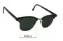 Sunglass Fix Replacement Lenses for Ray-Ban B&L Clubmaster WO366 - 49mm Wide 