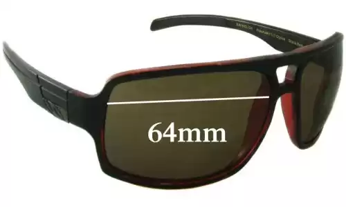 Sunglass Fix Replacement Lenses for Smith Swindler - 64mm Wide 