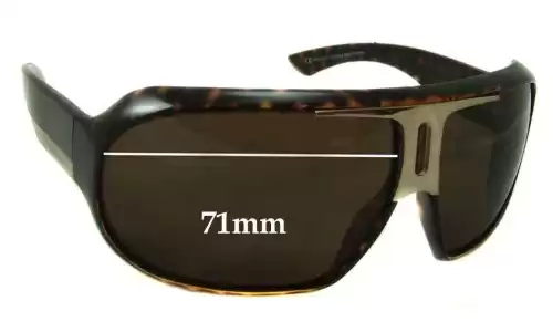 Sunglass Fix Lentes de Repuesto para Yves Saint Laurent YSL2199/S - 71mm Wide 